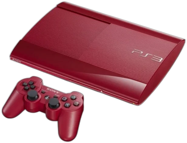 Sony PlayStation 3 Super Slim Red Console [EU]