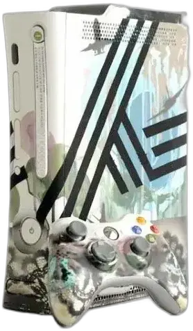 Microsoft Xbox 360 Twin Daughters Keep Embracing Console