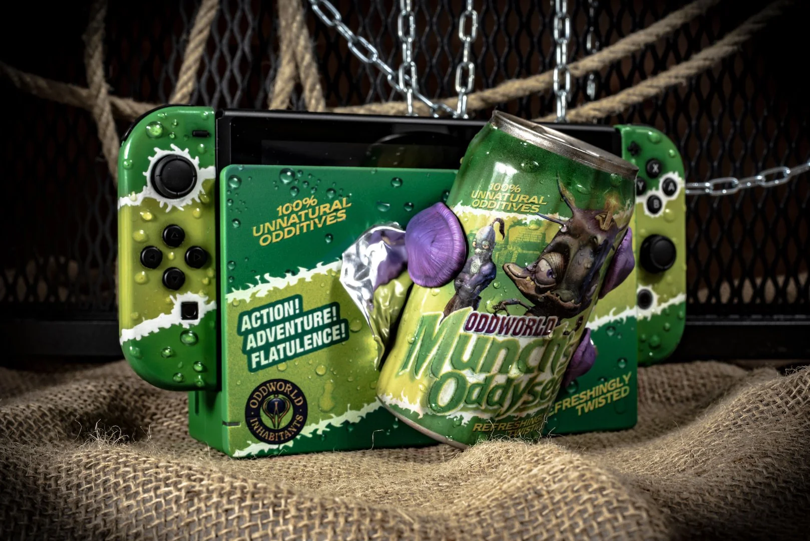  Nintendo Switch Oddworld Munch Oddysee Console