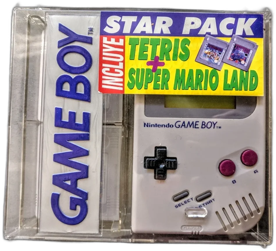  Nintendo Gameboy Acryl Box Star Pack Bundle
