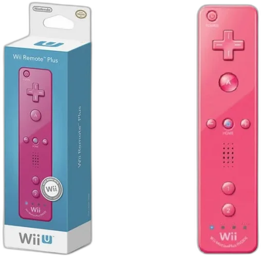  Nintendo Wii-Motion Plus Pink Wiimote