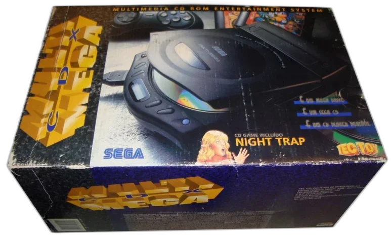 Sega Tec Toy CDX Night Trap Bundle [BR]