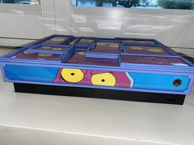 Microsoft Xbox One X Solar Opposite Console