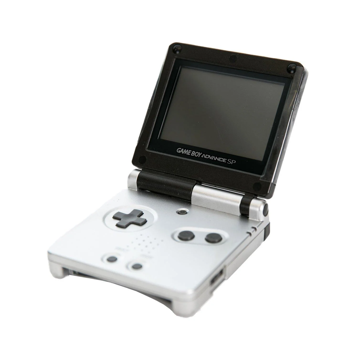  Nintendo Game Boy Advance SP Silver Black Console