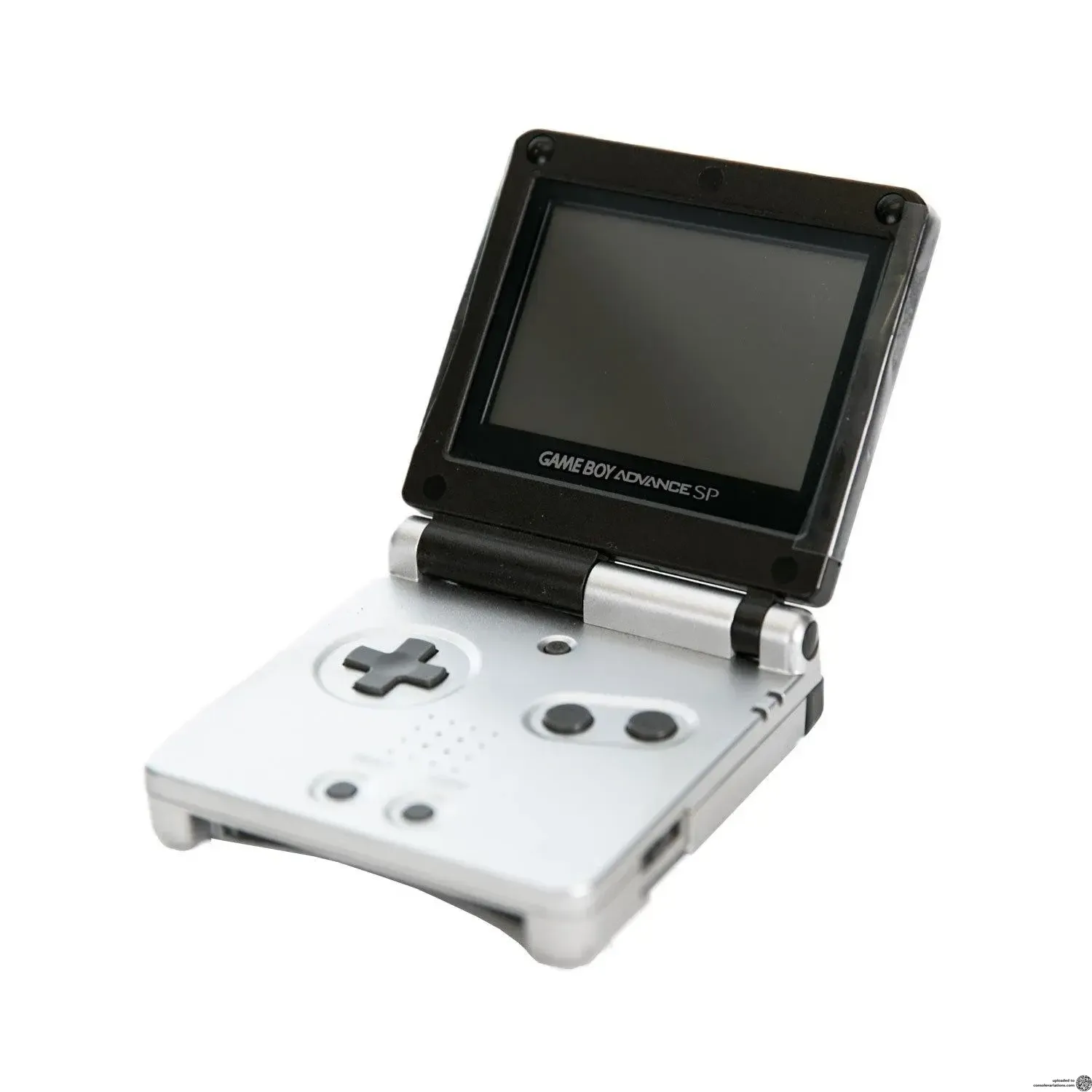 Consolevariations - Nintendo Game Boy Advance SP Silver Black 