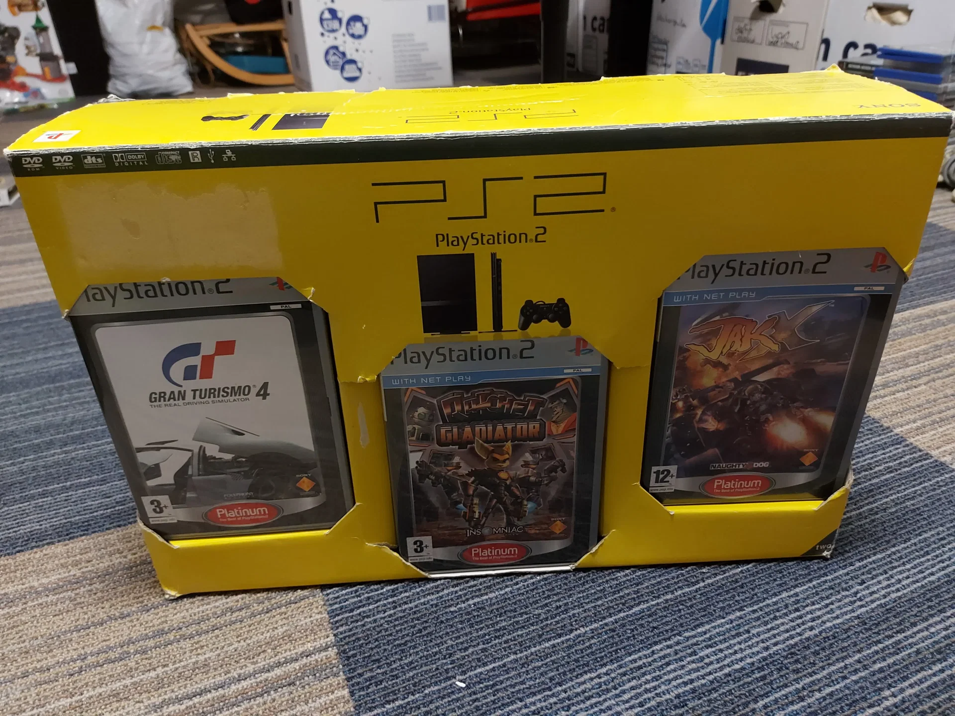 Consolevariations - Sony Playstation 2 Slim 3 Games Pack Console