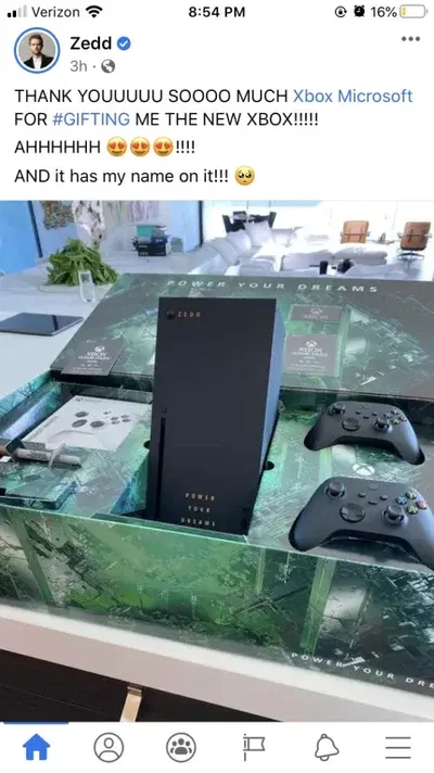 Microsoft Xbox Series X  Zedd Console