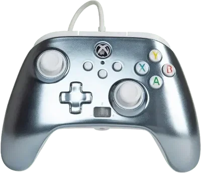 PowerA - Xbox Series X│S Ehanced Wired Controller - Metallic Ice