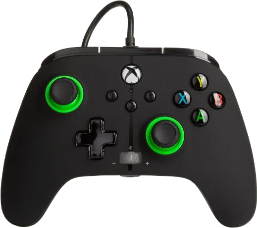  PowerA - Xbox Series X│S Ehanced Wired Controller - Green Hint