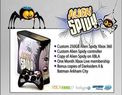 Microsoft Xbox 360 Alien Spidy Console