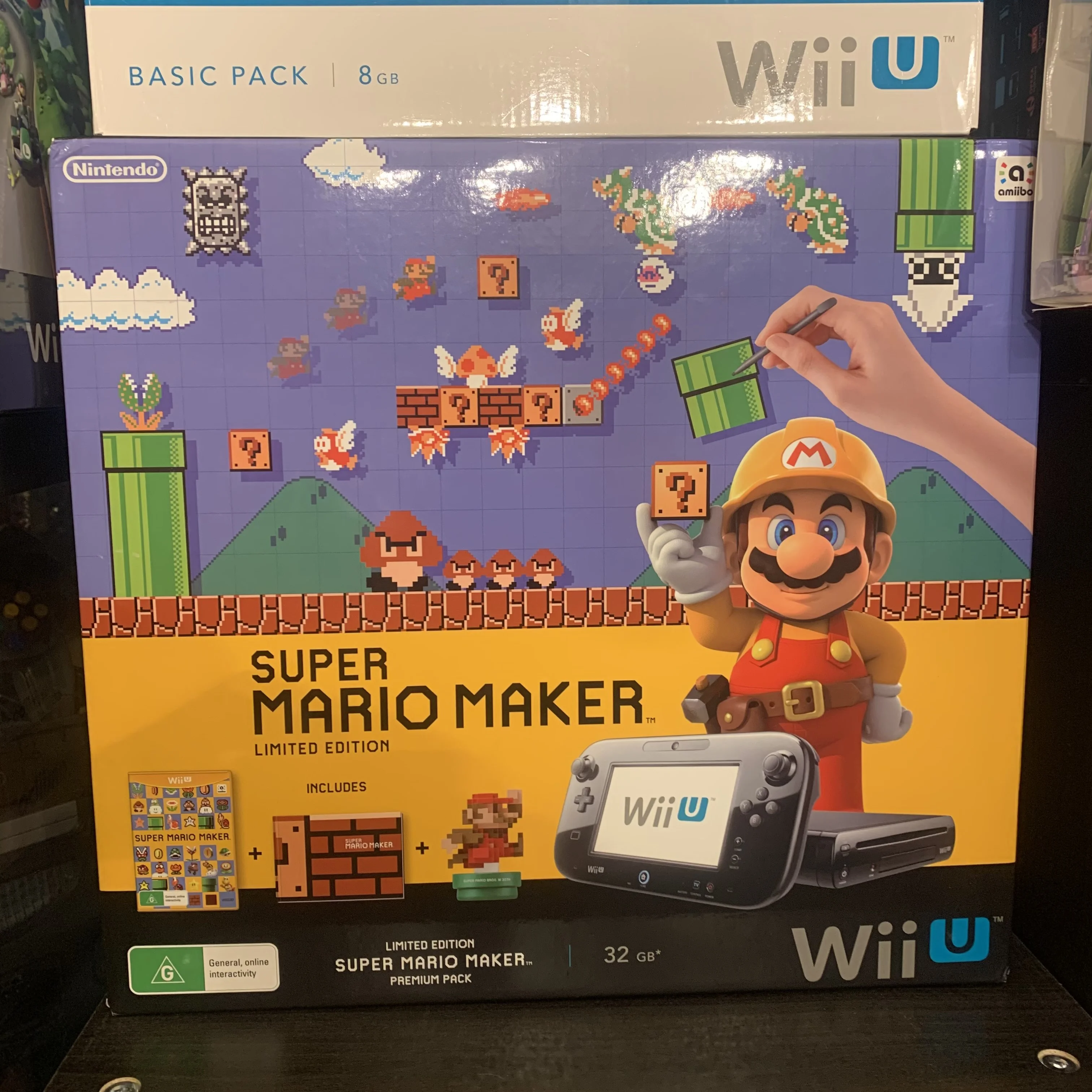  Nintendo Wii U Super Mario Maker Limited Edition Bundle [AUS]