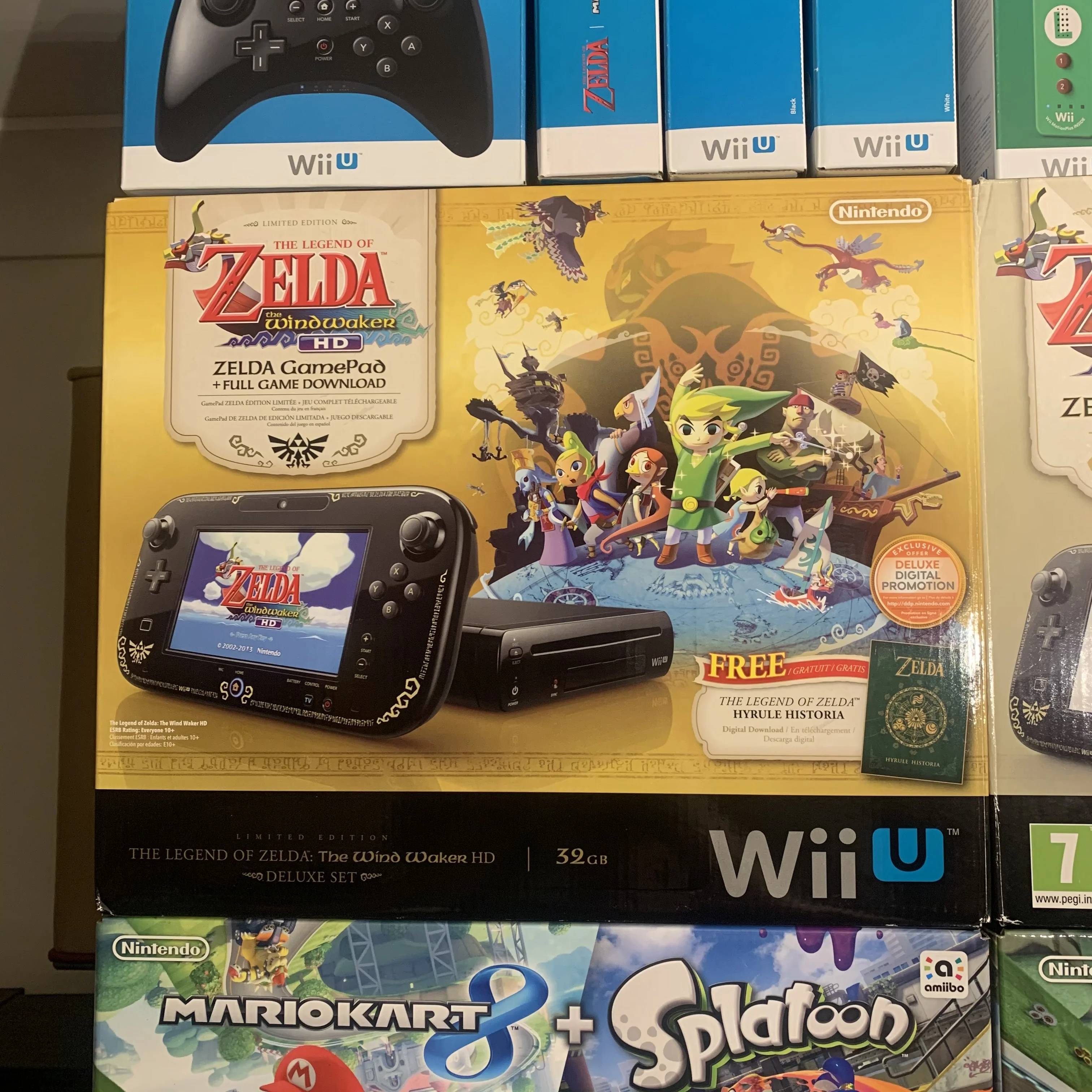 Nintendo Wii U The Legend Of Zelda The Wind Waker Deluxe Set [NA]