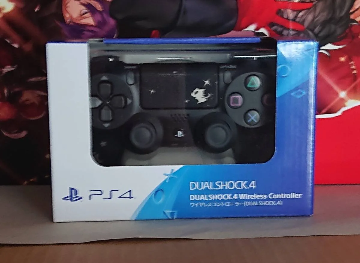  Sony Playstation 4 Persona 5 Black Controller