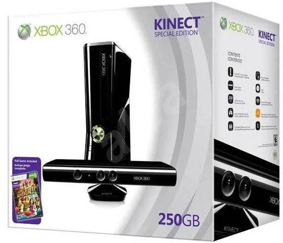 Microsoft Xbox 360s 250gb Kinect Bundle - Consolevariations
