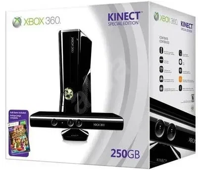 Microsoft Xbox 360s 250gb Kinect Bundle