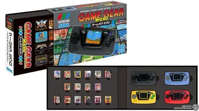 Consolevariations - Sega Game Gear Micro 4 Consoles Bundle
