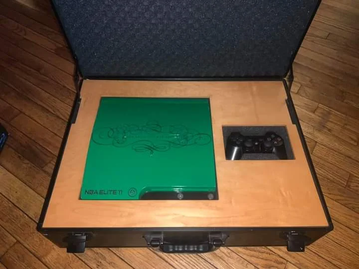  Sony PlayStation 3 Slim NBA Elite 11 Green Console