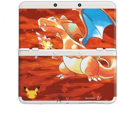 New Nintendo 3DS Pokemon Red 20th anniversary faceplate