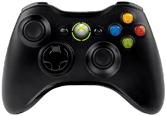  Microsoft Xbox 360 Black S Controller