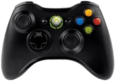 Microsoft Xbox 360 Black S Controller