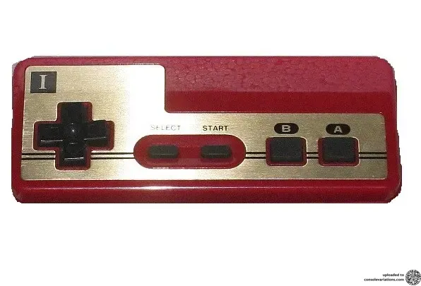 Consolevariations - Nintendo Famicom Square Button Player 1 Controller ...