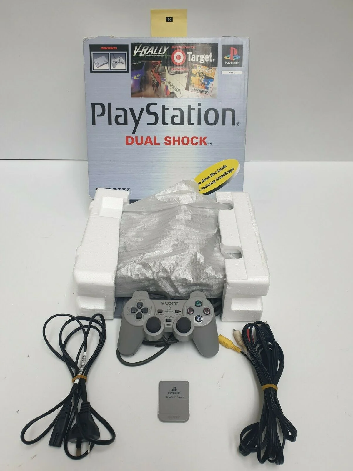  Sony PlayStation Target V-Rally Bundle