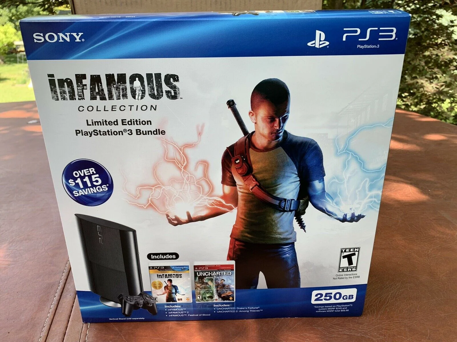  Sony PlayStation 3 Infamous Collection Bundle