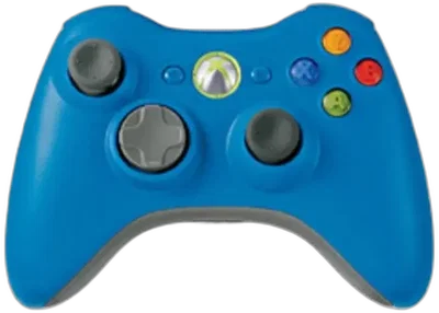 Microsoft Xbox 360 Blue Controller