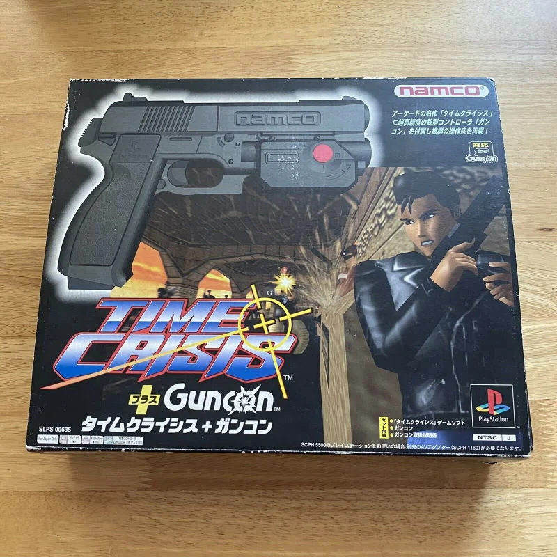  Namco PlayStation Time Crisis GCon Gun Bundle