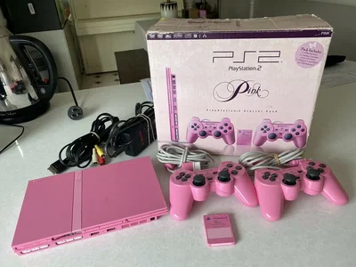 Sony PlayStation 2 Slim Pink Console [EU]