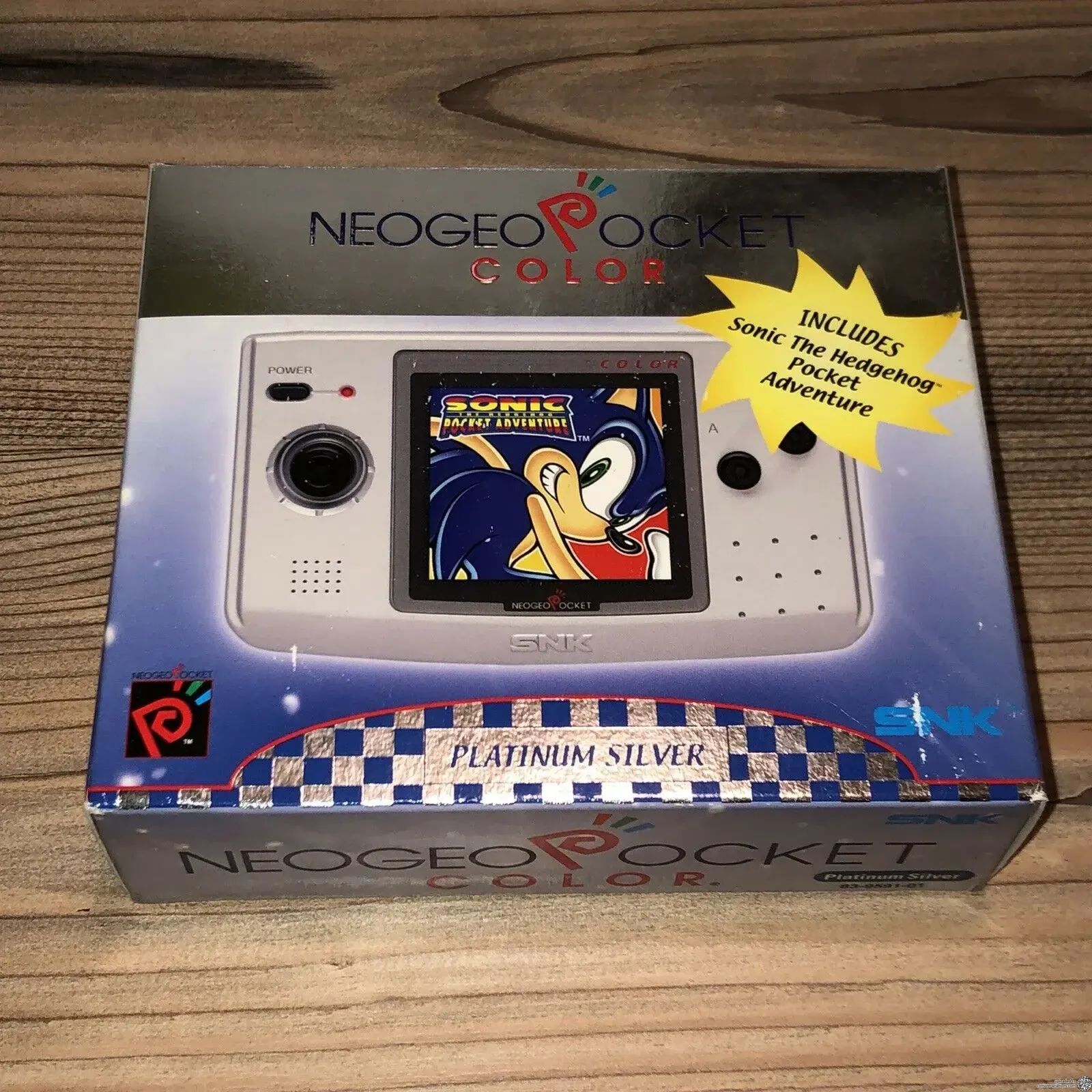 ゲームソフトセット Consolevariations - Neo Geo Pocket Color Platinum Silver Sonic The