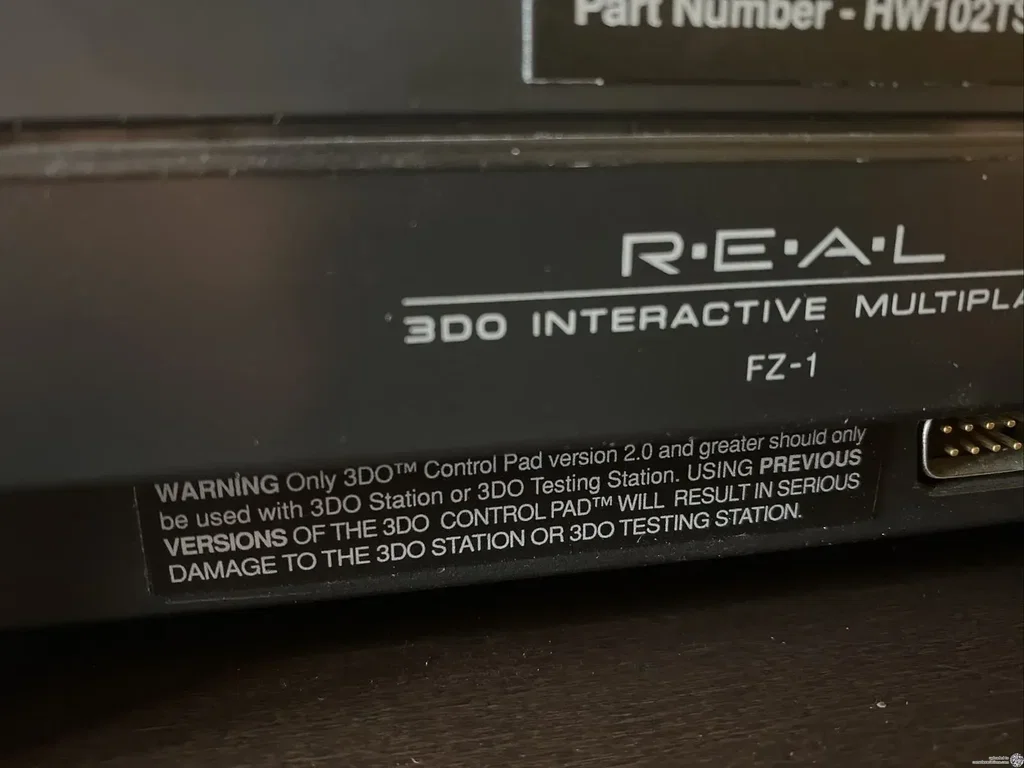 Consolevariations - Panasonic REAL 3DO FZ-1 Testing Station