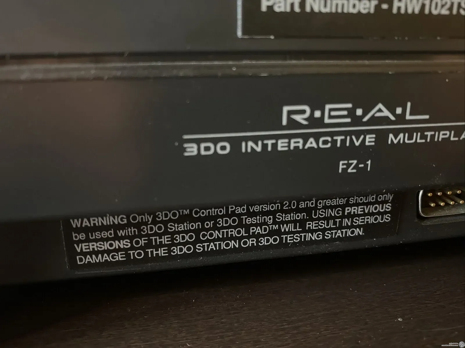Consolevariations - Panasonic REAL 3DO FZ-1 Testing Station