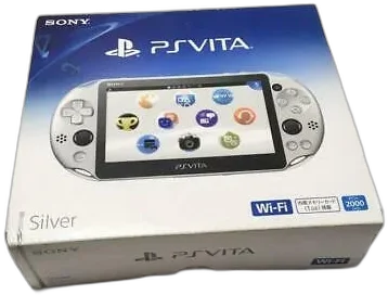  Sony PlayStation Vita PCH-2000 Ice Silver Console