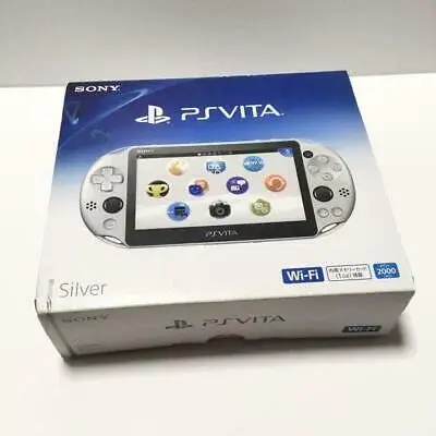 Consolevariations - Sony PlayStation Vita PCH-2000 Ice Silver Console