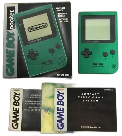 Nintendo Game Boy Pocket Green Console [NA]