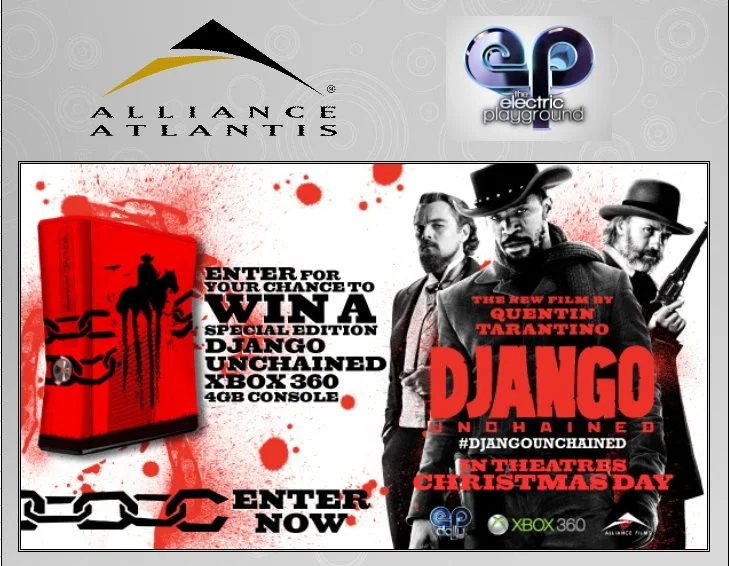  Microsoft Xbox 360 Django Unchained Console