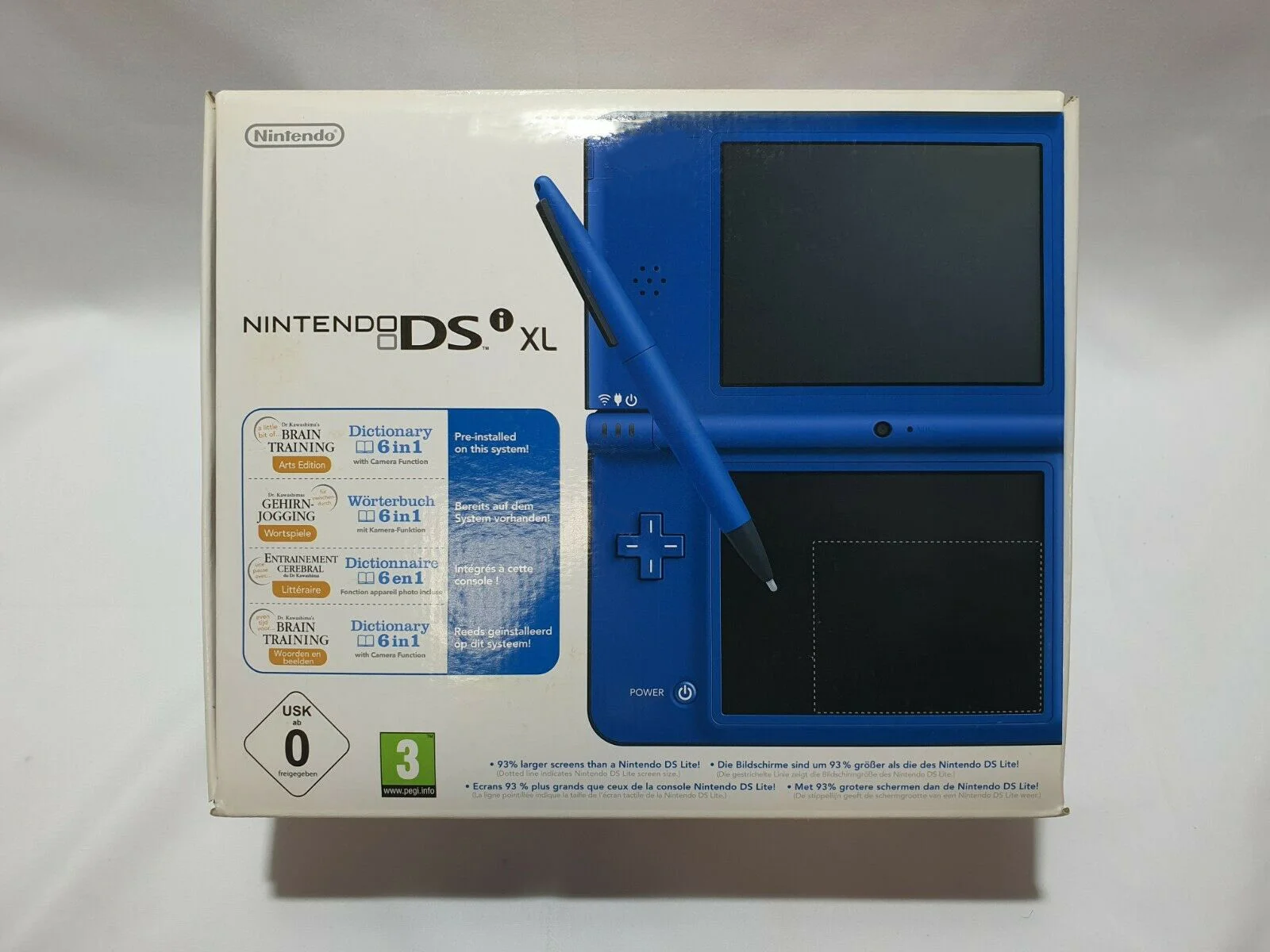  Nintendo DSi XL Midnight Blue Console [EU]
