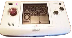 Neo Geo Pocket Platinum White Console