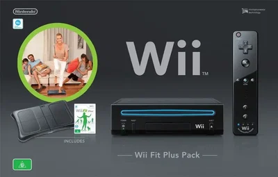 Nintendo Wii Family Edition Wii-Fit Plus Bundle