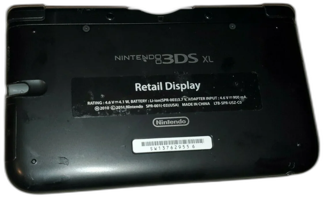  Nintendo 3DS XL Retail Demo Console