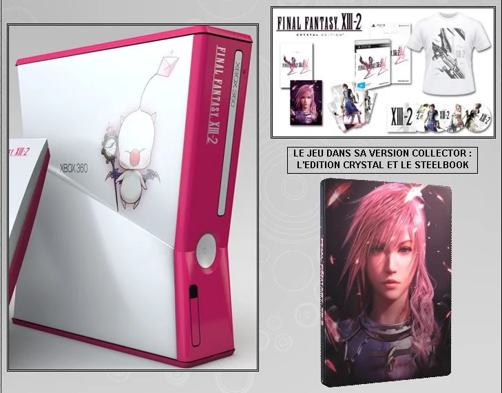  Microsoft Xbox 360 Final Fantasy XIII-2 Console