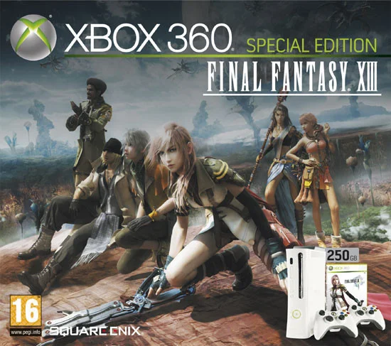  Microsoft Xbox 360 Final Fantasy XIII Console