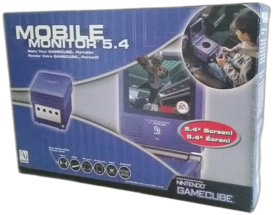  Nintendo GameCube InterAct Mobile Monitor 5.4