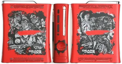 Microsoft Xbox 360 Gears Of War 2 Red Console