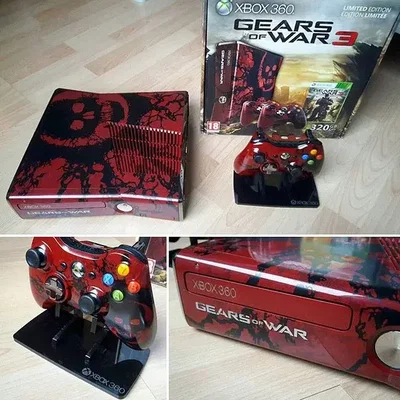 Microsoft Xbox 360 Gears Of War 3 Console
