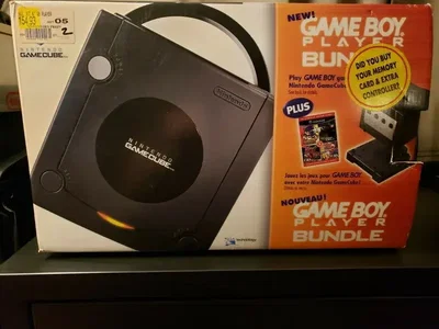 Nintendo Gamecube + Gameboy Player Bundle