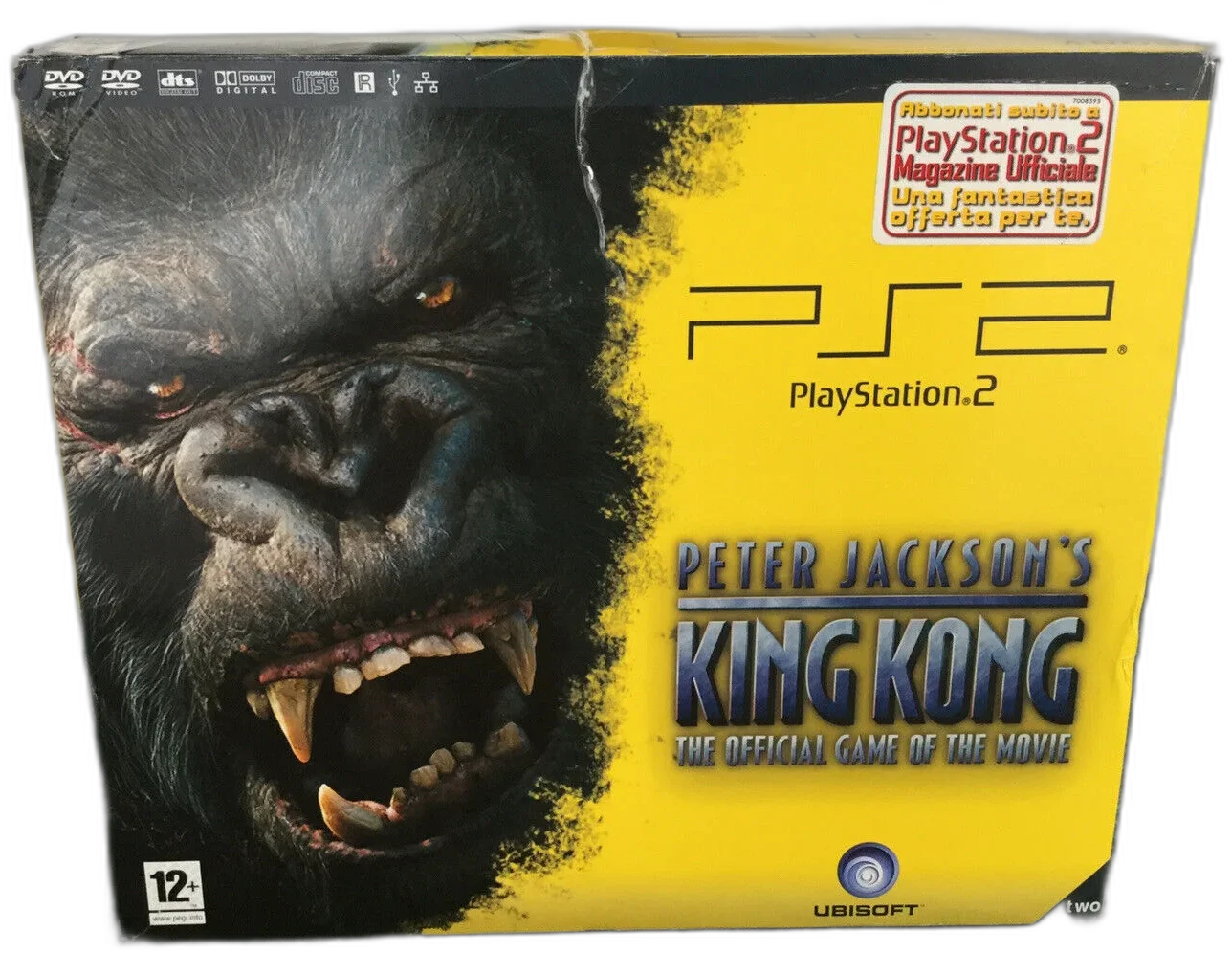  Sony PlayStation 2 Slim King Kong Bundle