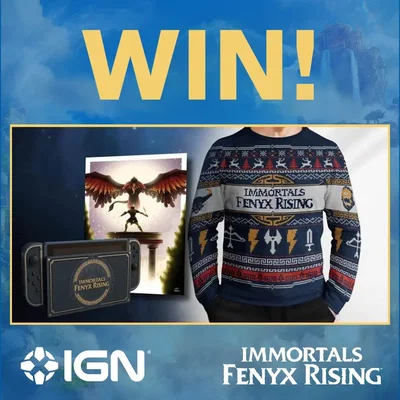 Nintendo Switch Immortals Fenix Rising Console