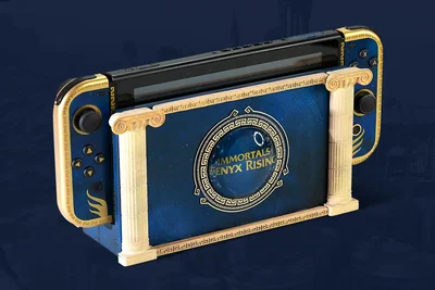 Nintendo Switch Immortals Fenix Rising Gold Console